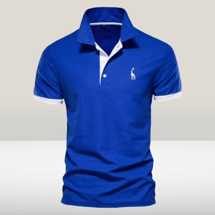 Elegant heren poloshirt met stijlvolle uitstraling en comfortabel draaggevoel