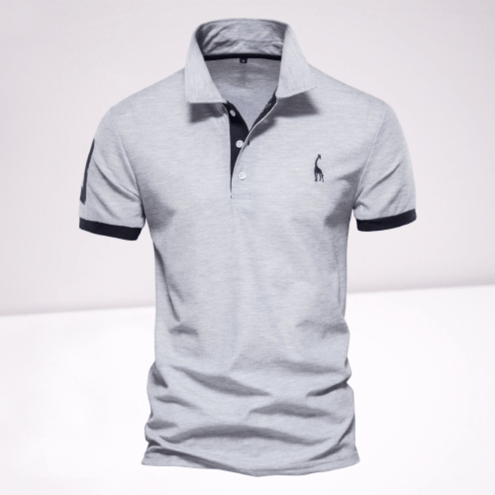 Elegant heren poloshirt met stijlvolle uitstraling en comfortabel draaggevoel