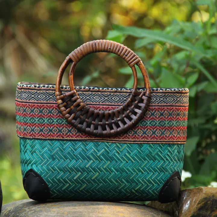 Bohemian Couture handgeweven tas