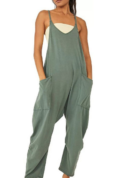 Caraco jumpsuits met grote zakken