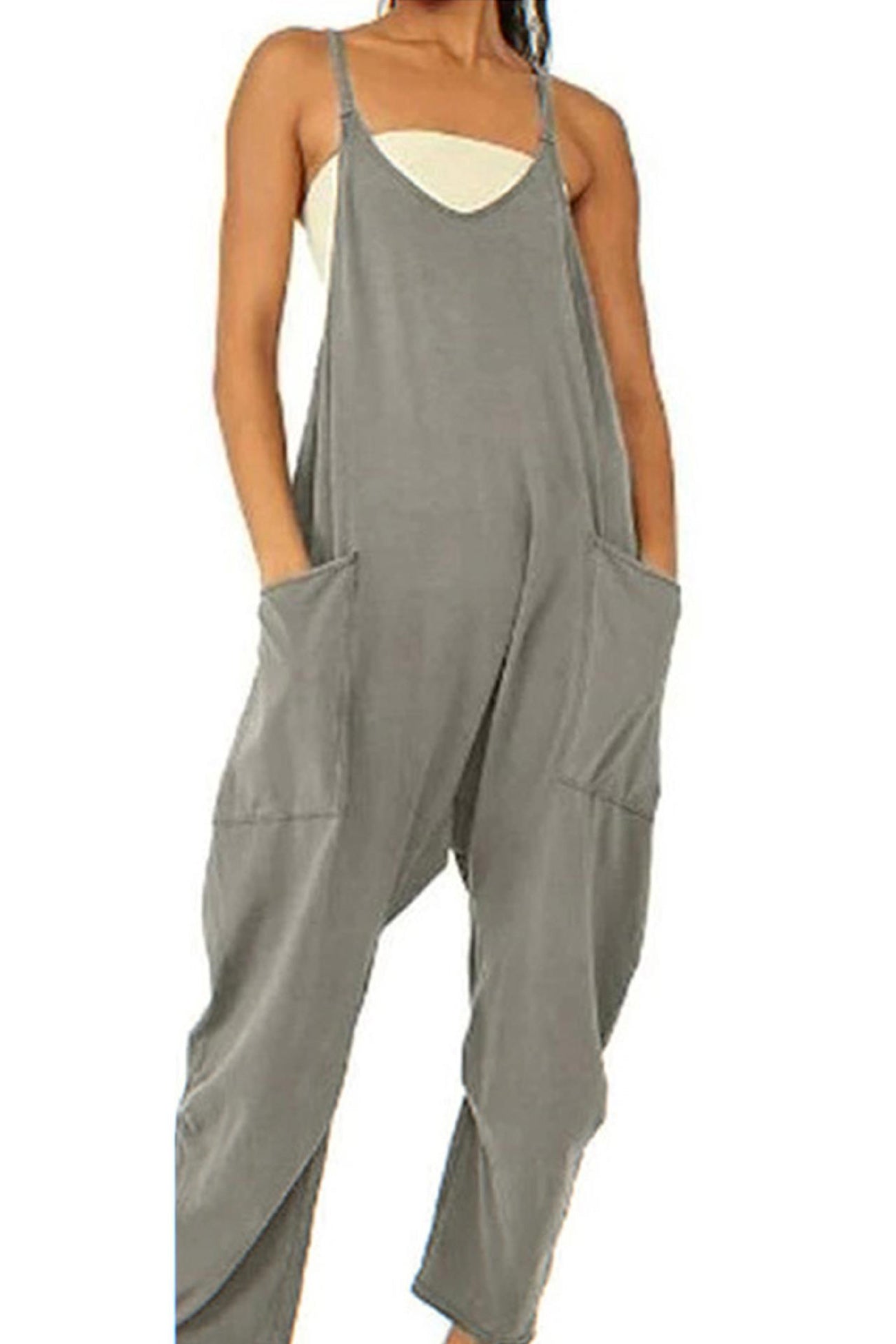 Caraco jumpsuits met grote zakken