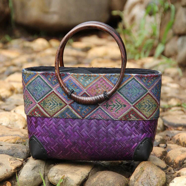 Bohemian Couture handgeweven tas