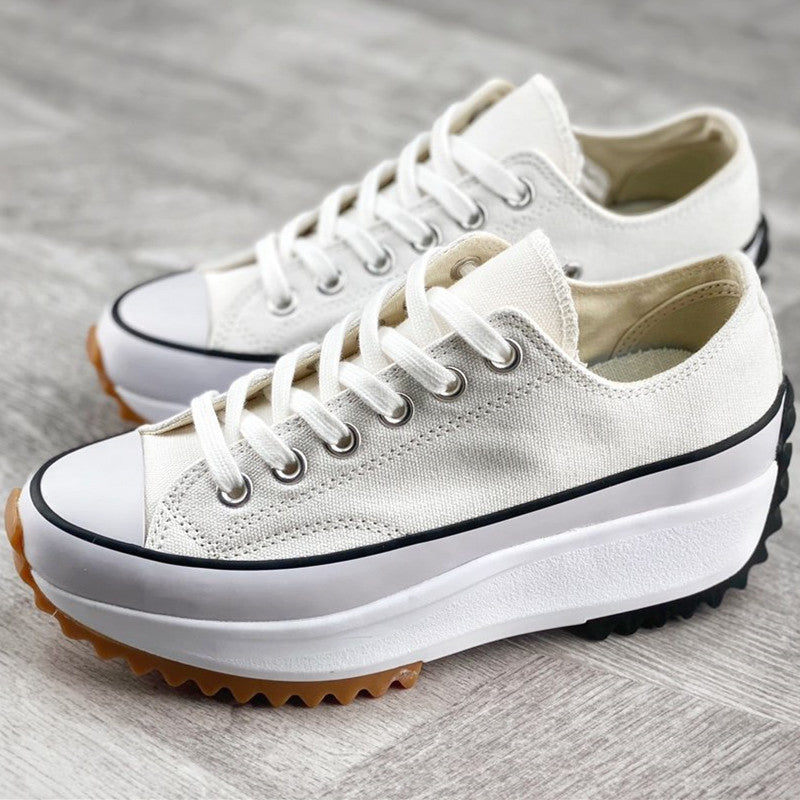 Stijlvolle sneakers met verhoogde zool