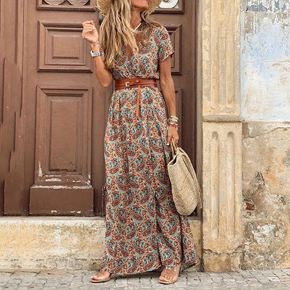 Wendy - Boho maxi jurk