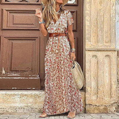 Wendy - Boho maxi jurk