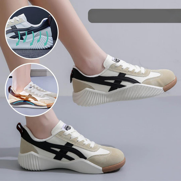 Modieuze nonchalant damessneakers voor dagelijks gebruik