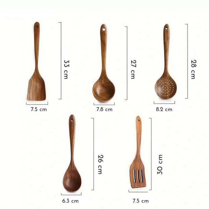 Keukenset geïnspireerd op het bos met uniek ontwerp