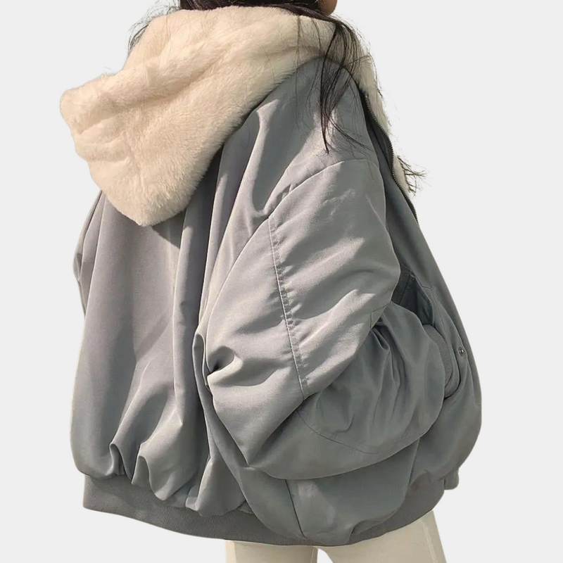 Stijlvolle warme winterjas voor dames