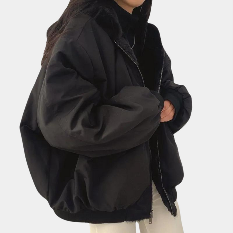 Stijlvolle warme winterjas voor dames