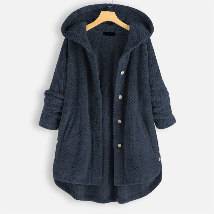 Winter damesjas met capuchon en stijlvol ontwerp