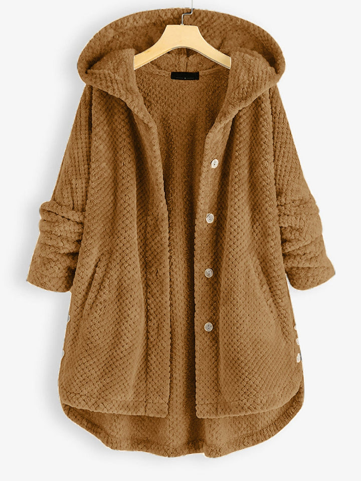 Winter damesjas met capuchon en stijlvol ontwerp