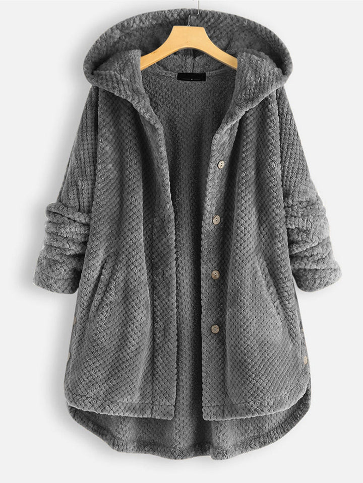 Winter damesjas met capuchon en stijlvol ontwerp