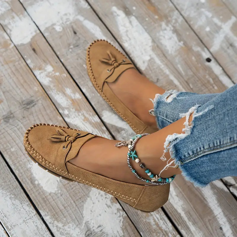 Elegante stijlvolle mocassins voor dames