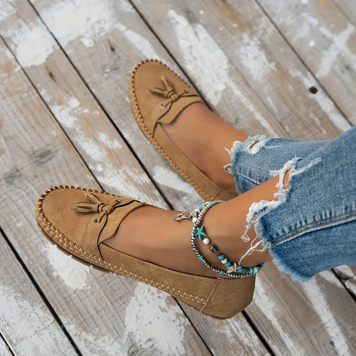 Elegante stijlvolle mocassins voor dames