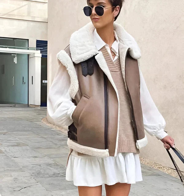 Trendy Herfstvest voor Dames met Comfortabel Ontwerp