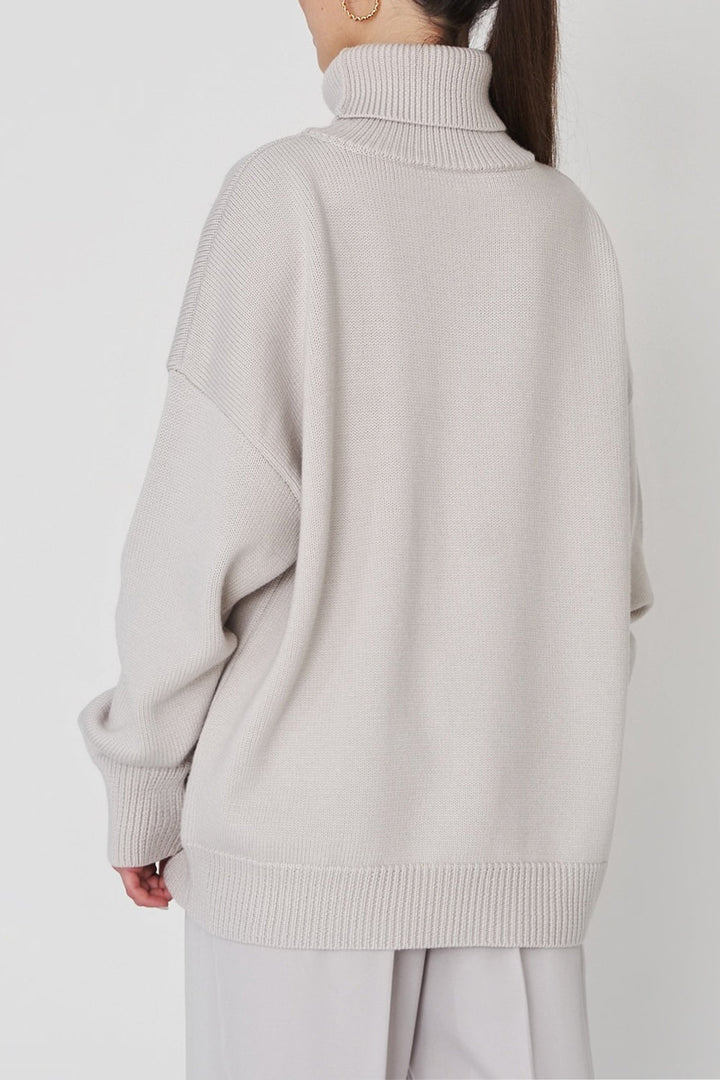 Dames coltrui met ruim ontwerp, perfect voor koude dagen