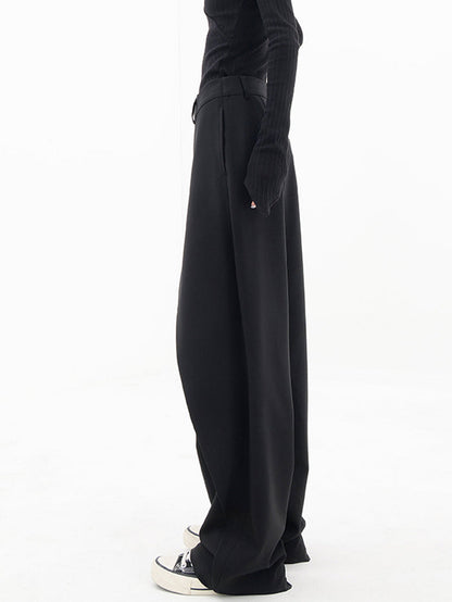 Asymmetrische Wijde Baggy Broek voor Dames – Trendy en Comfortabel