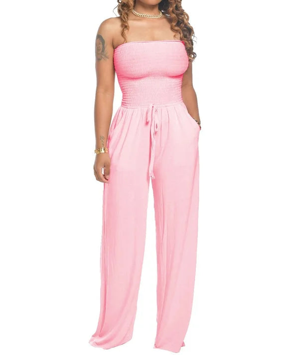 Zoe - Nieuwste strapless jumpsuit