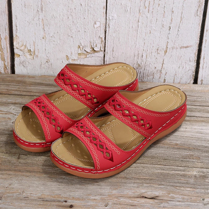 Valeria - Casual sleehak sandalen Buitenslippers