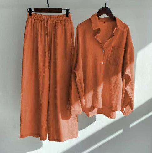 Stijlvolle Dames Zomerset met Blouse en Broek