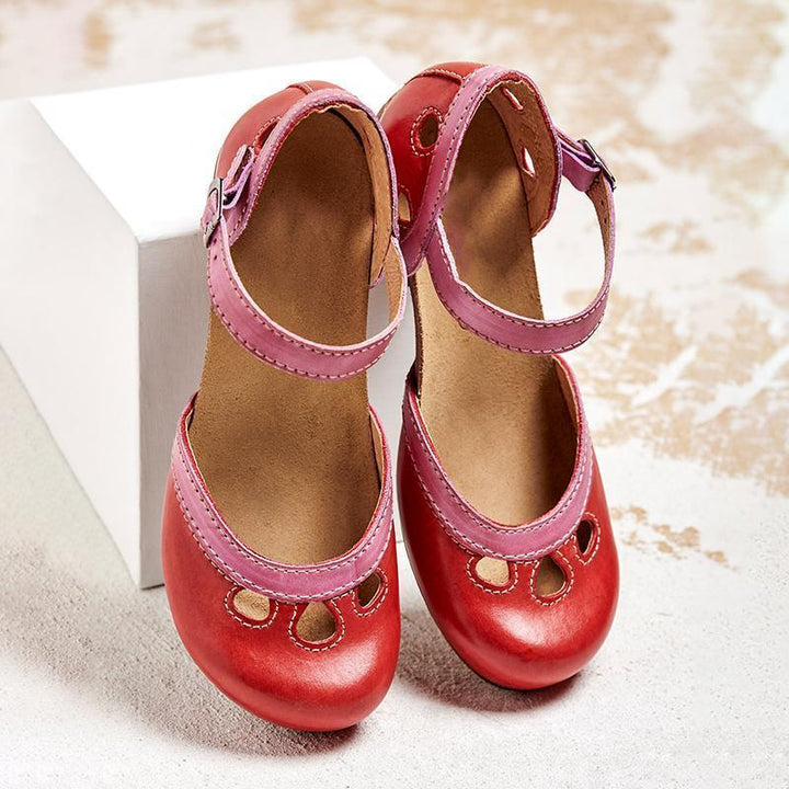 Elegante Dames Sandalen met Lage Hak