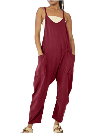 Caraco jumpsuits met grote zakken