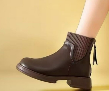 Dames Winter Bootie in Gezellige Cabin-Stijl