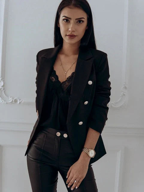 Angela - Herfstblazer voor plus-size vrouwen