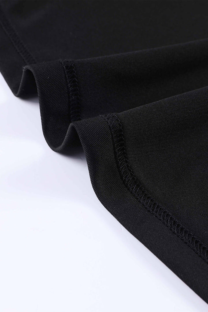 Elegante midi jurk met overslag V-hals en speelse ruches aan de mouwen ideaal voor feestelijke gelegenheden