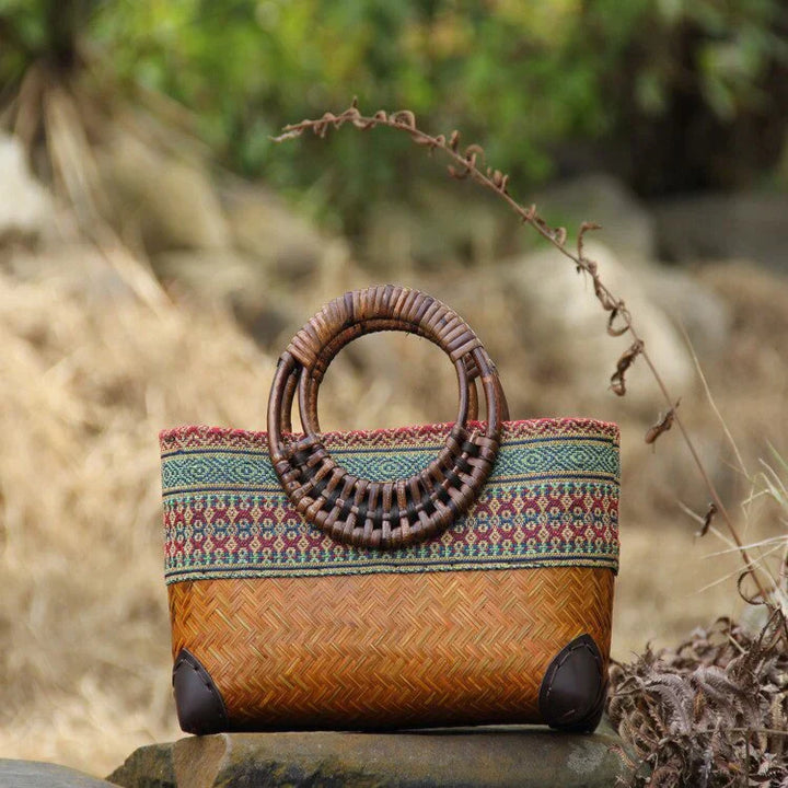 Bohemian Couture handgeweven tas