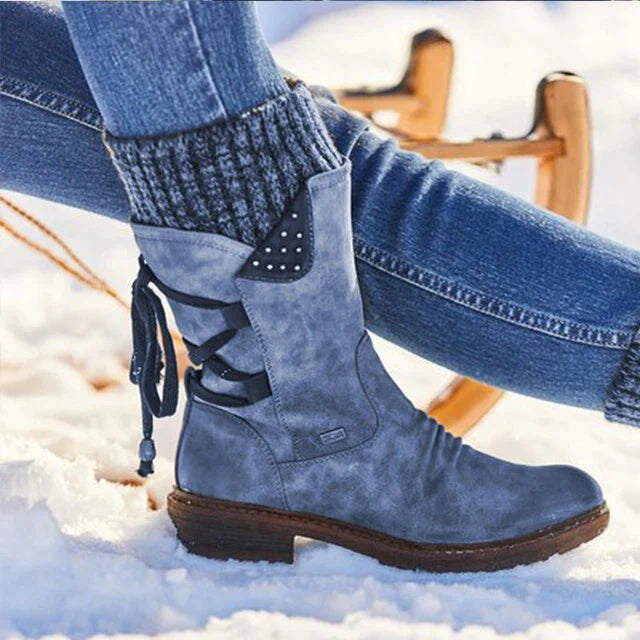 Jenell - De nieuwe kuithoge sneeuwlaarzen