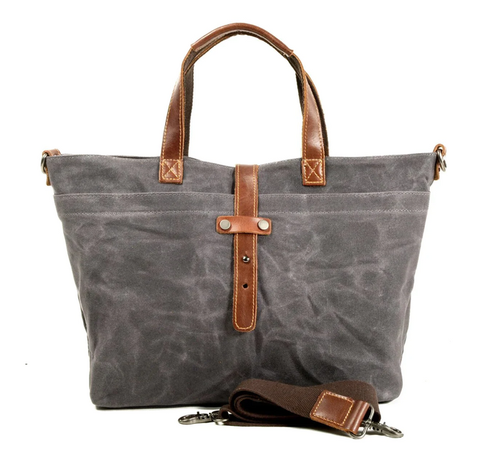 Heirloom Gewaxt Canvas boodschappentas