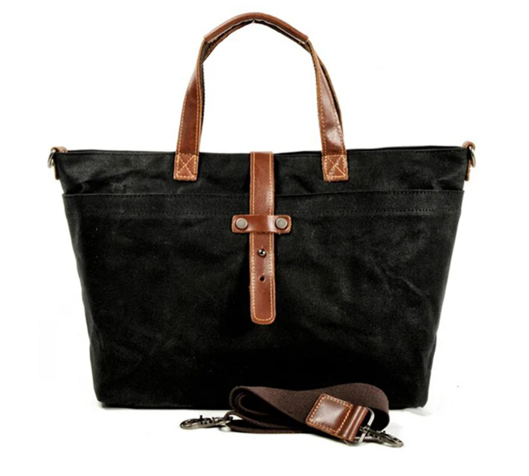 Heirloom Gewaxt Canvas boodschappentas