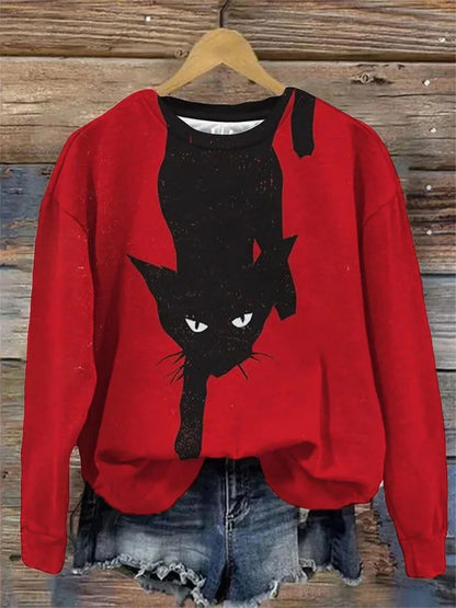 Halloween - Dames sweatshirt met ronde hals