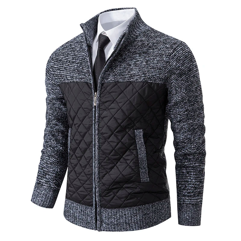 Kent Devoir - Vintage Jacquard Gebreide Trui