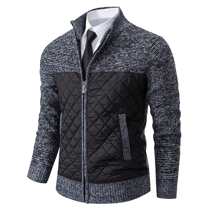Kent Devoir - Vintage Jacquard Gebreide Trui