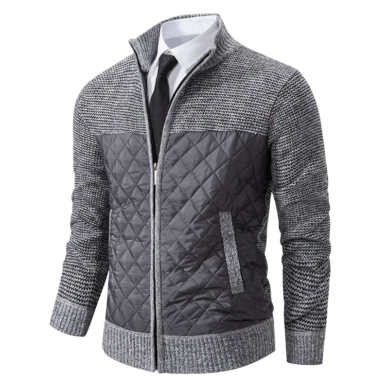 Kent Devoir - Vintage Jacquard Gebreide Trui