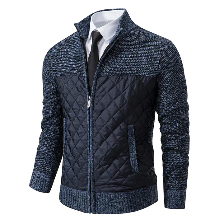 Kent Devoir - Vintage Jacquard Gebreide Trui