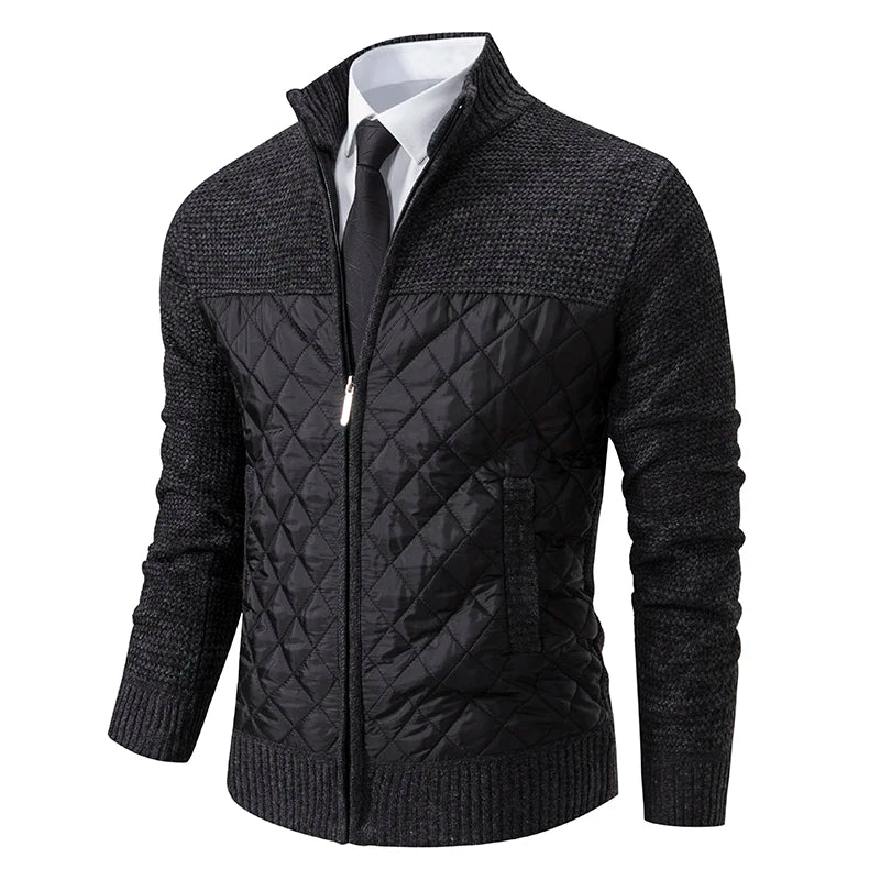 Kent Devoir - Vintage Jacquard Gebreide Trui