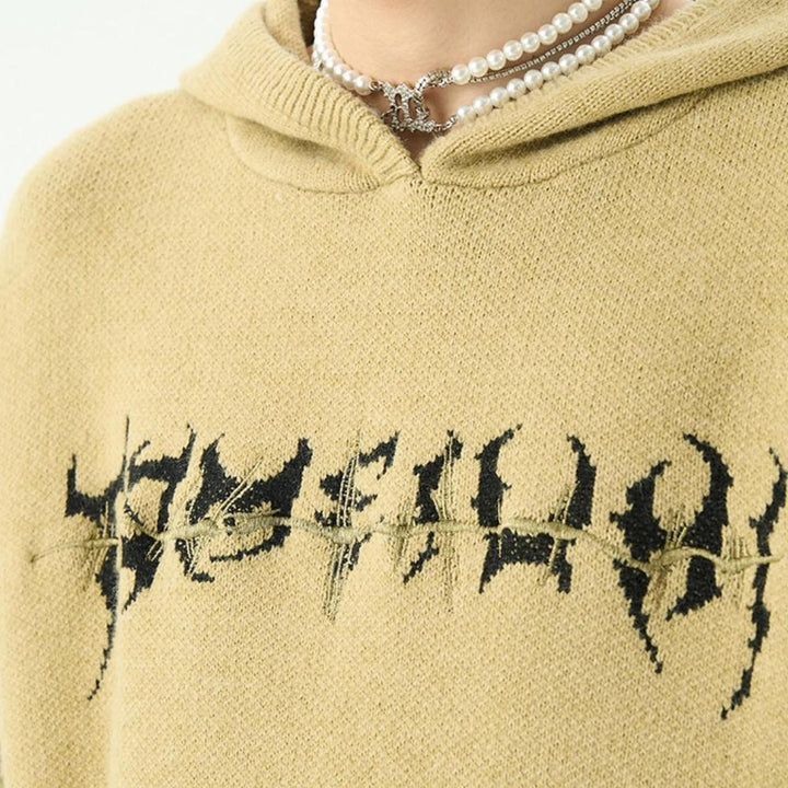 Adolf - Gebreide Duizendpoot Hoodie