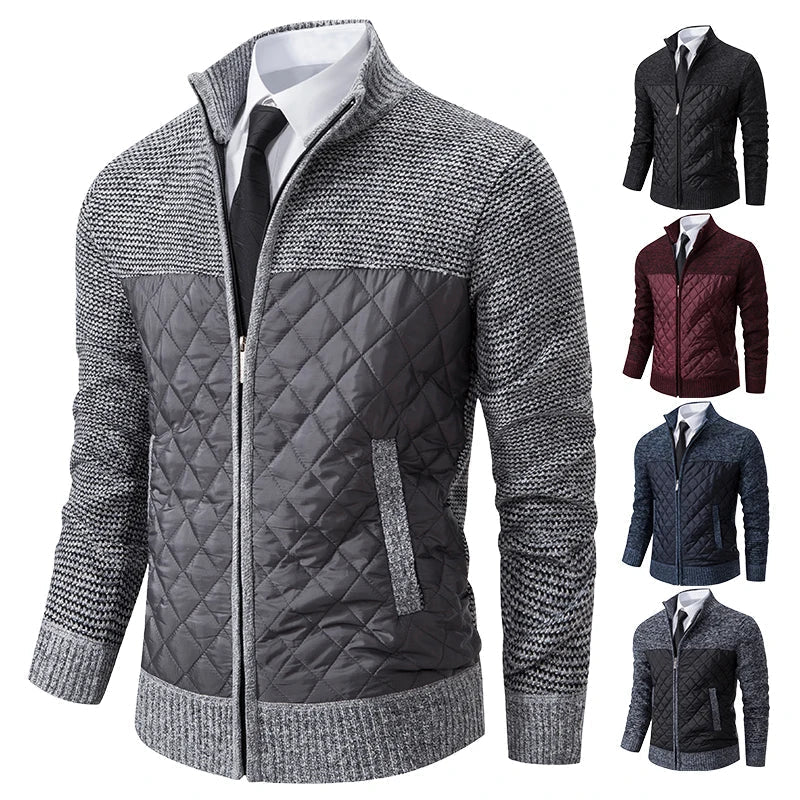 Kent Devoir - Vintage Jacquard Gebreide Trui