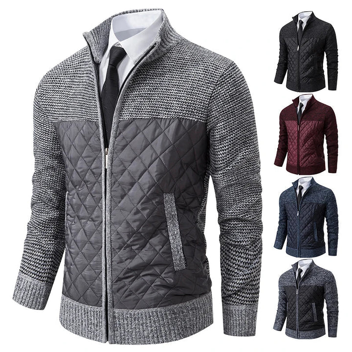 Kent Devoir - Vintage Jacquard Gebreide Trui