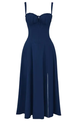Halfhoge Strapless Jurk met Bloemenprint