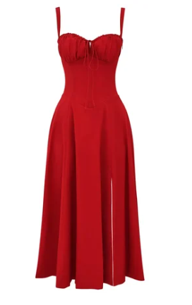 Halfhoge Strapless Jurk met Bloemenprint