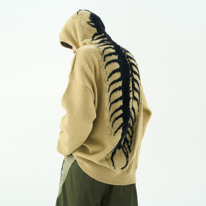 Adolf - Gebreide Duizendpoot Hoodie