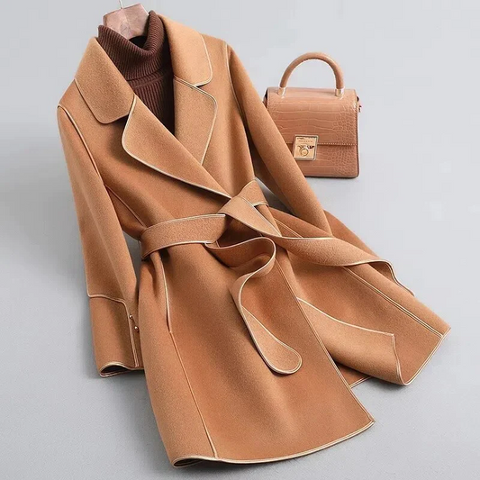 L'Aurablend Virgin Wol Trench Coat